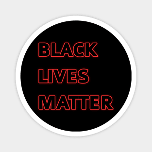 Black Lives Matter (blm) T-shirt Magnet